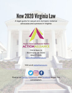 Image of New 2020 Virginia Law cover page