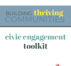 Cover page to the Action Alliance's "Building Thriving Communities Legislative Advocacy Guide".
