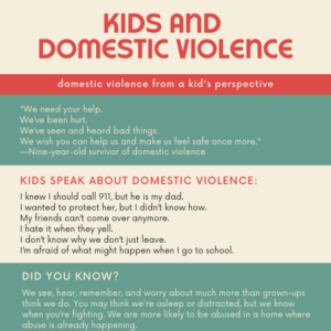 Kids and Domestic Violence