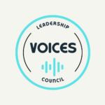 VOICES Leadership Council Logo in teal and black